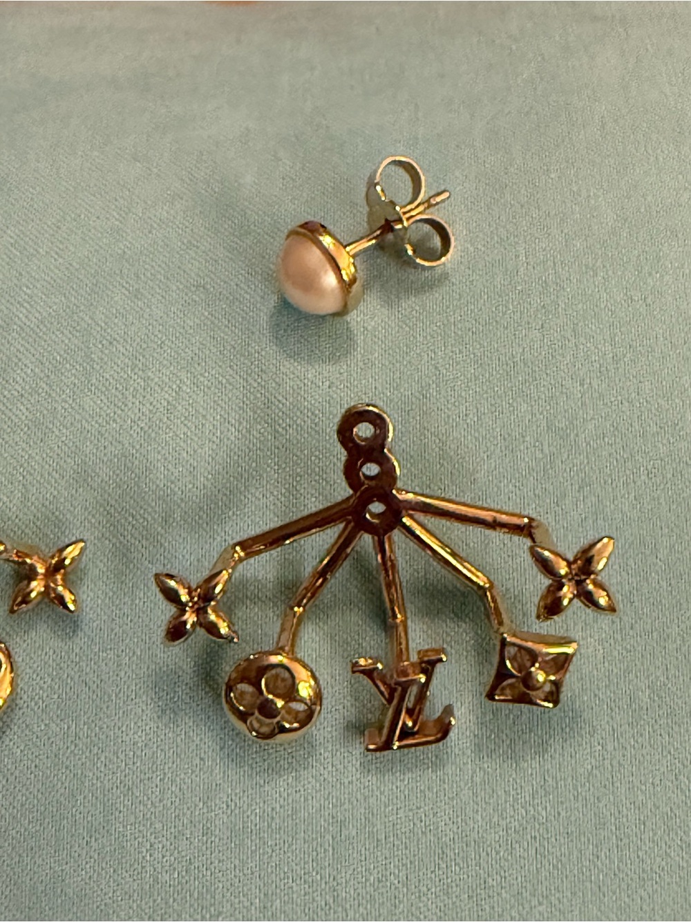Louis Vuitton Posts & Earring Jackets-Authentic - Picture 4 of 6
